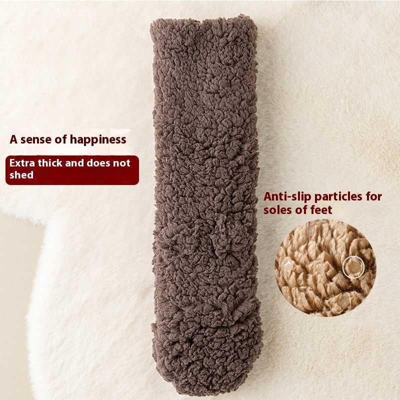Cute Warm Velvet Japanese-style Non-slip Socks