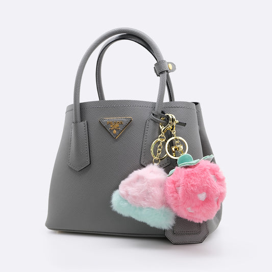 Juicy Fruit Plush Bag Charm Keychain