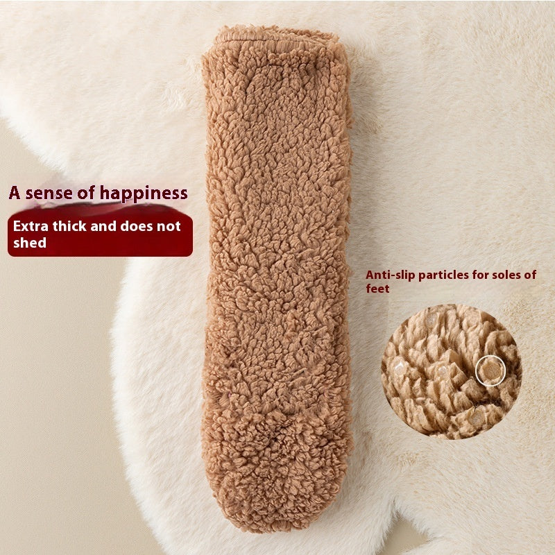 Cute Warm Velvet Japanese-style Non-slip Socks