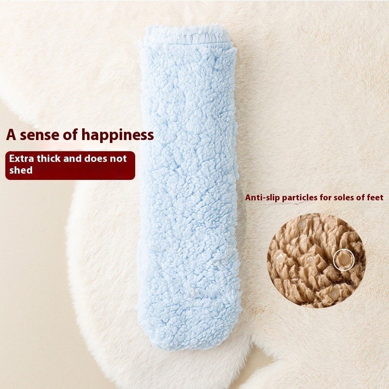 Cute Warm Velvet Japanese-style Non-slip Socks