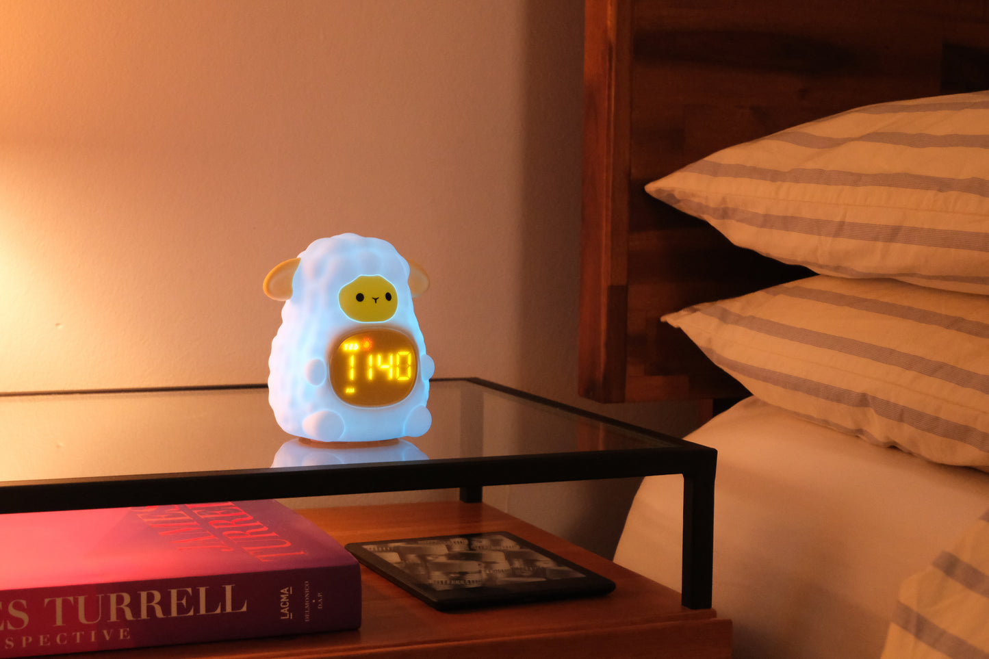 Lamb Night Light and Sound Clock