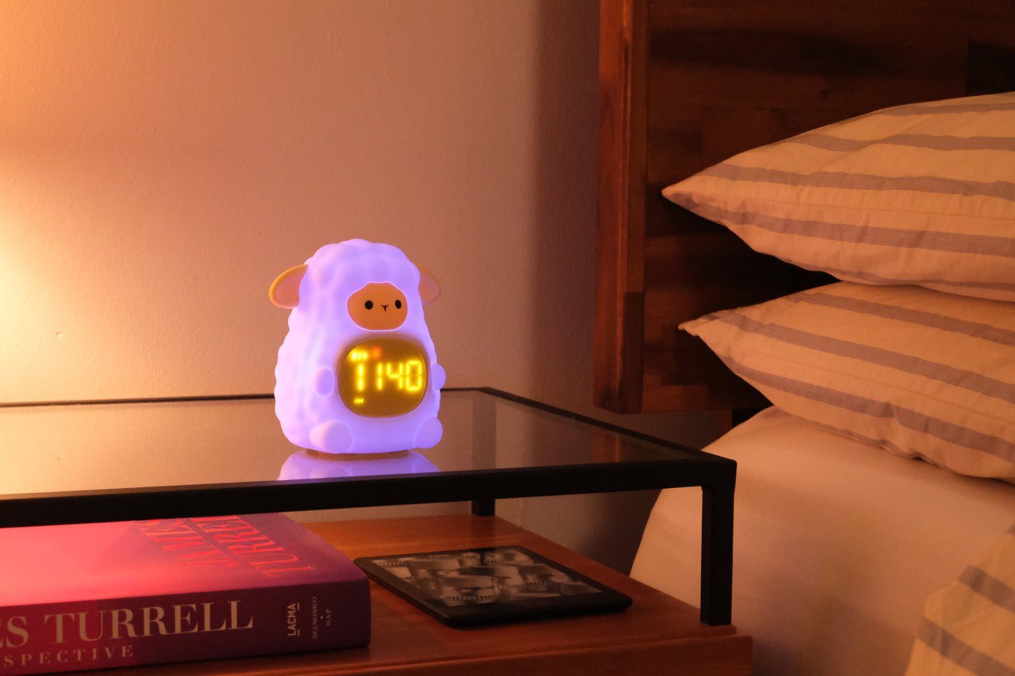 Lamb Night Light and Sound Clock