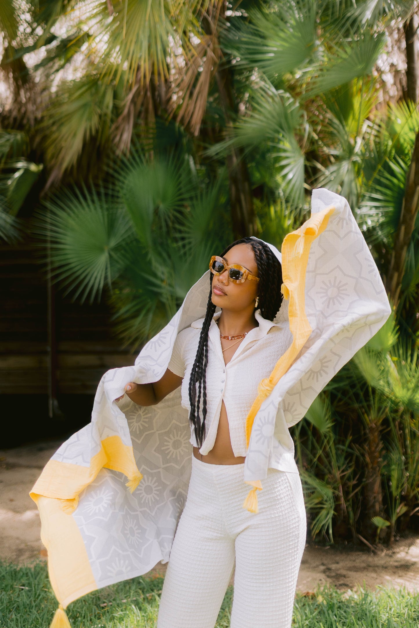 Meditera Jacquard Towels