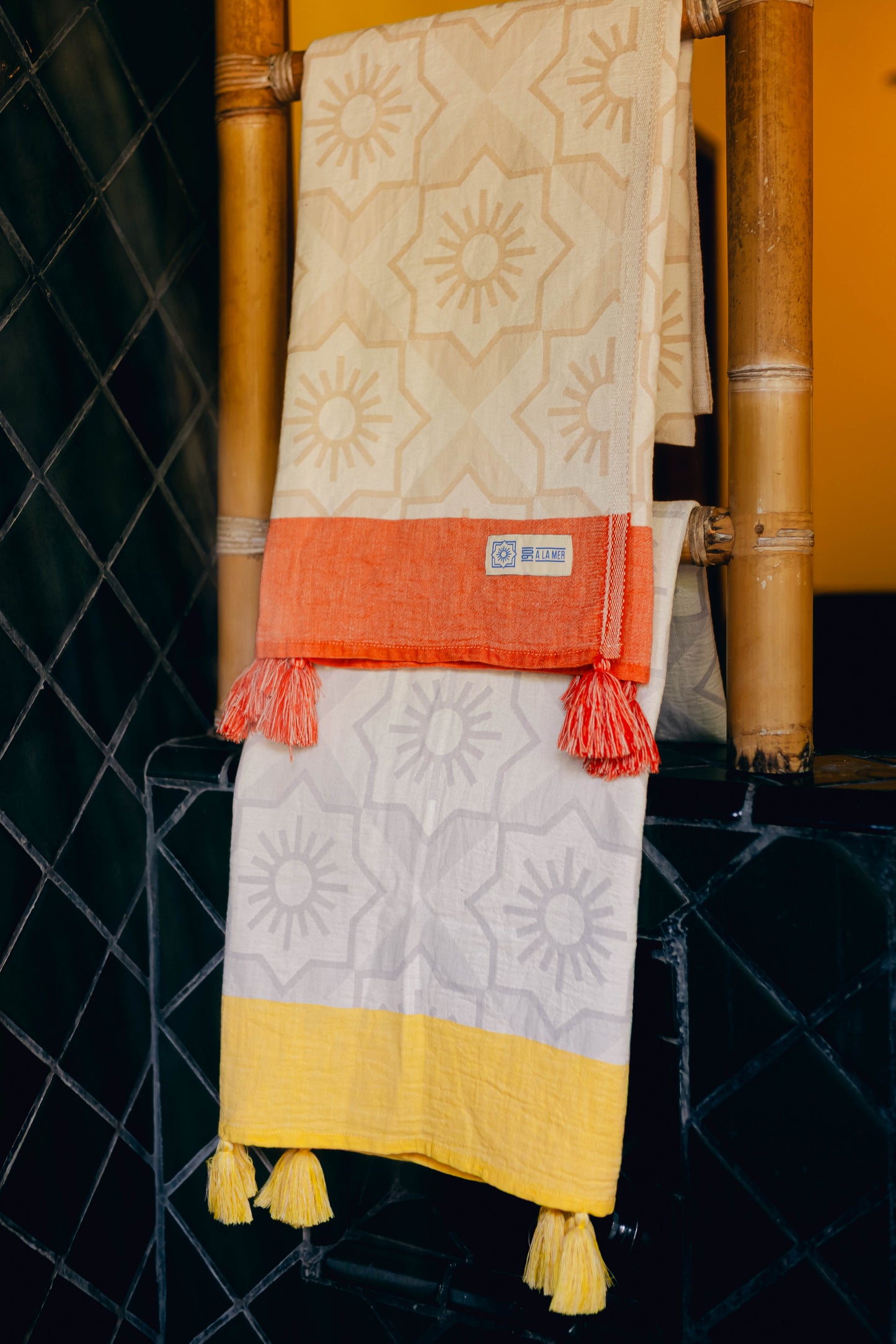 Meditera Jacquard Towels