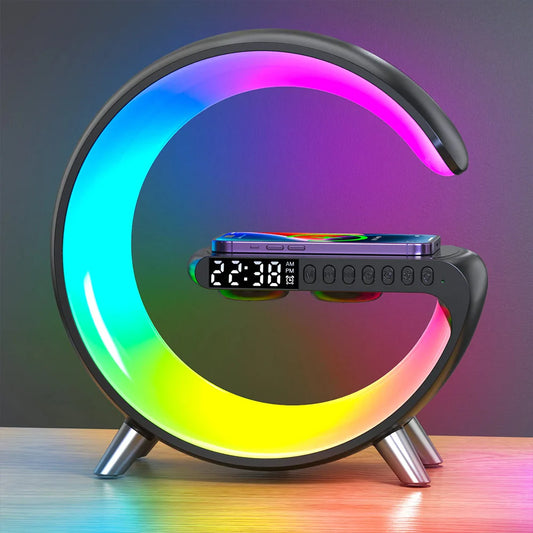 G-Glow Smart Lamp – Wireless Charger, Bluetooth Speaker & Mood Light in One