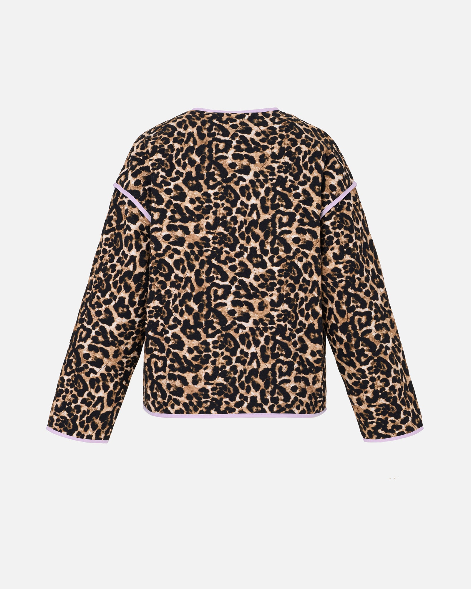The Piped Leopard Jacket – Pearl Clouds