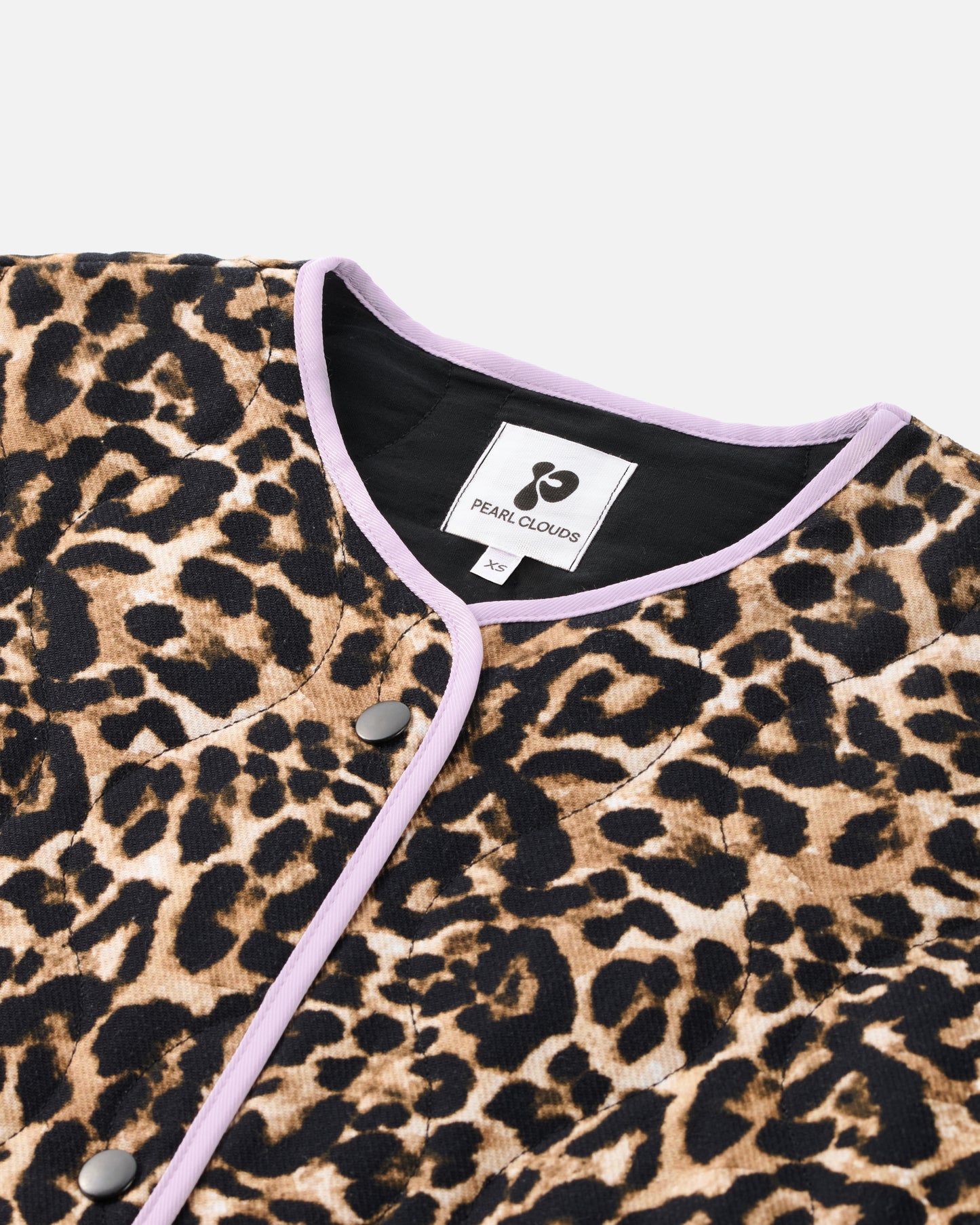 The Piped Leopard Jacket