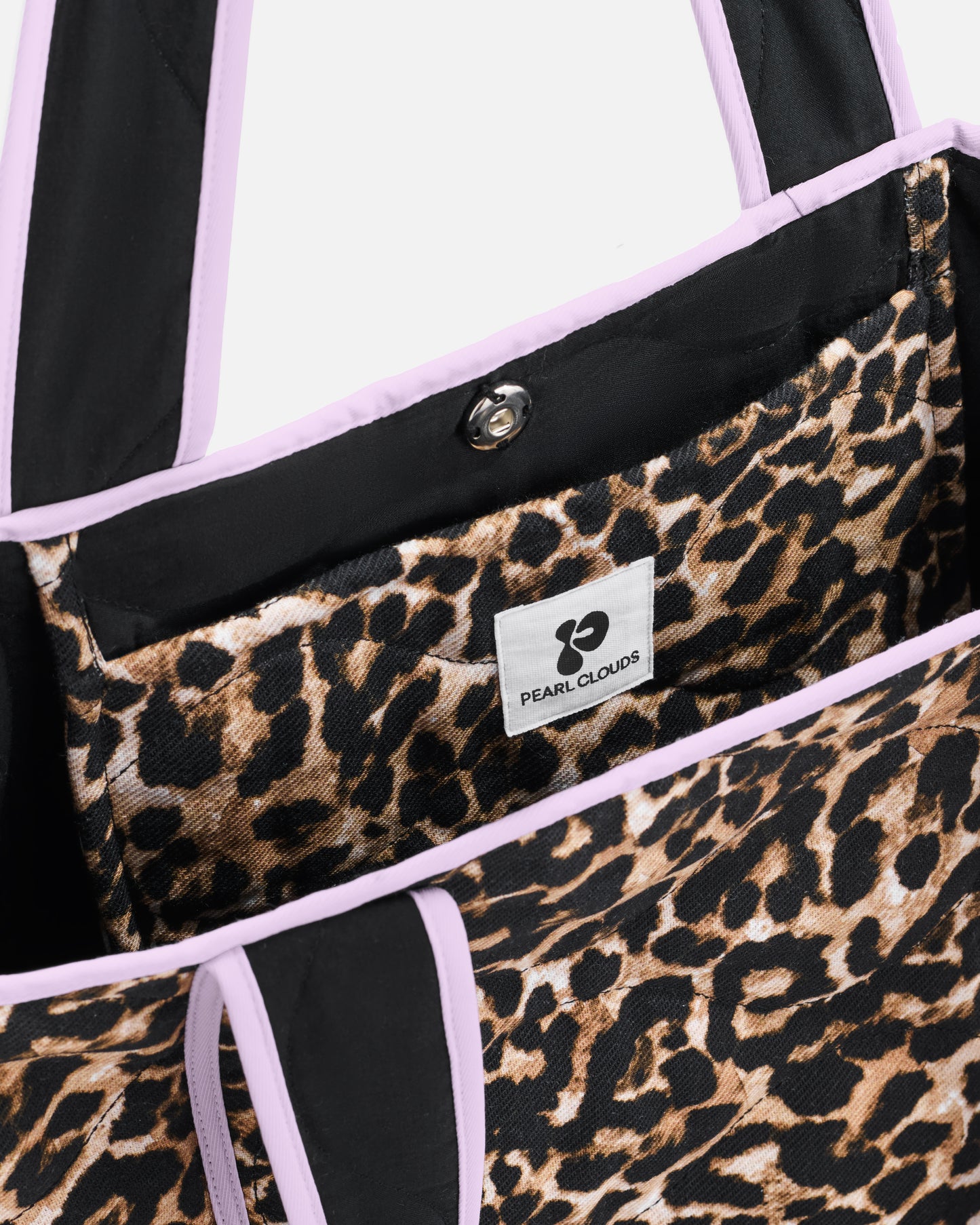 The Piped Leopard Tote