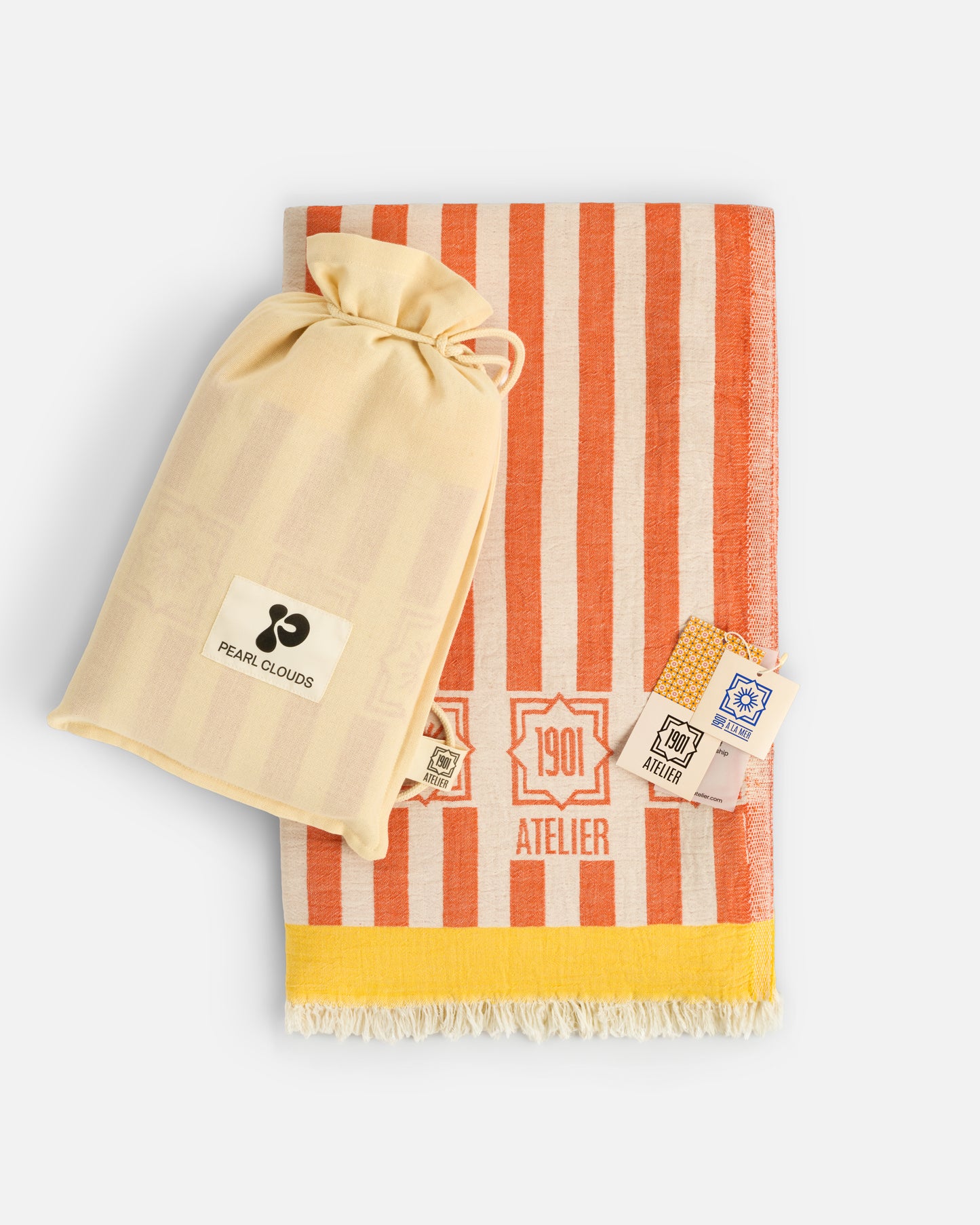 Helios Striped Towels